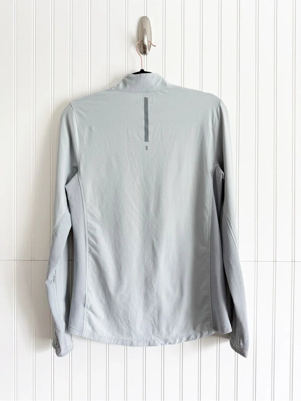 NoBull Size Small Gray 4Way Stretch Woven Lightweight Jacket